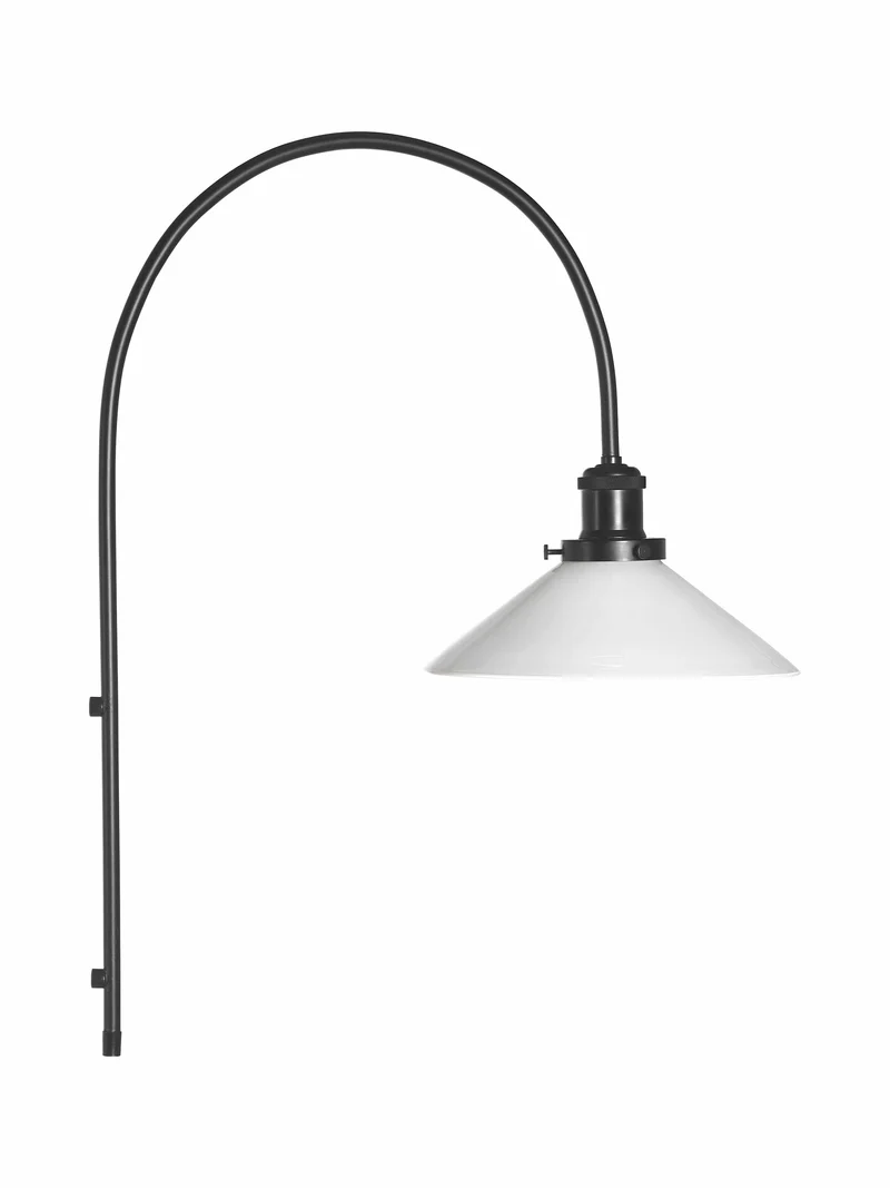Applique murale moderne noire pour lit Chambre