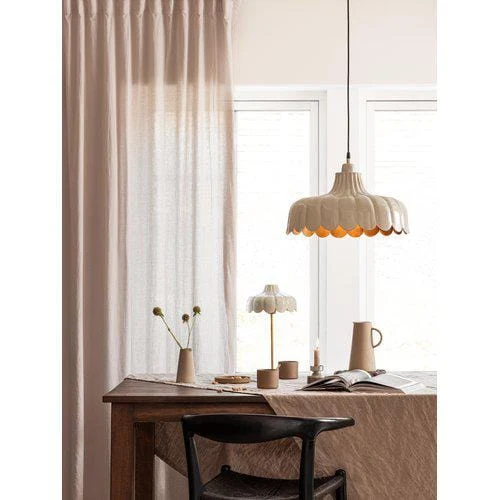 Suspension Marron brillant