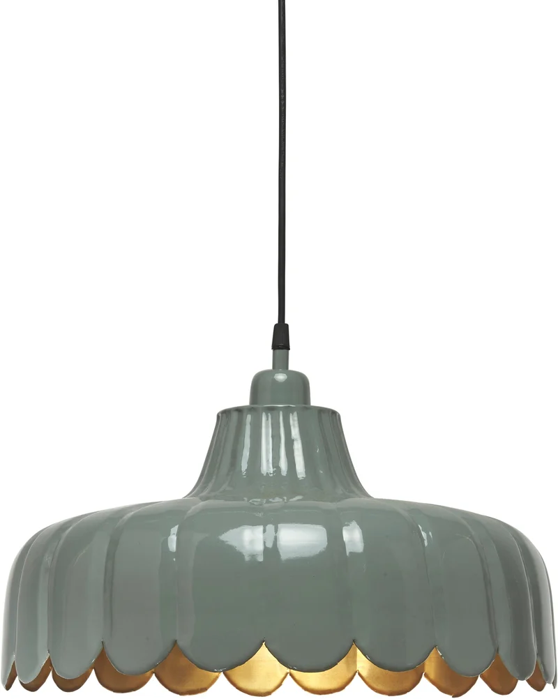 Suspension Marron brillant