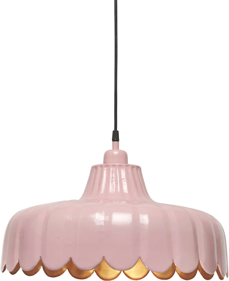 Suspension Marron brillant