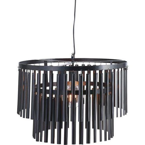 Lustre noir design