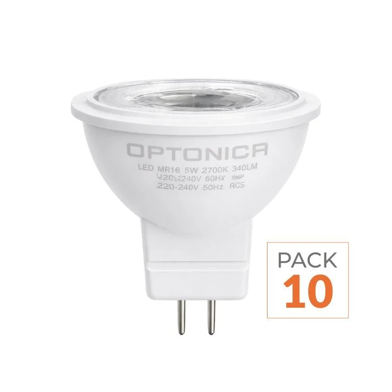 Ampoule LED GU4 / MR11 3W 12V - Pack de 10