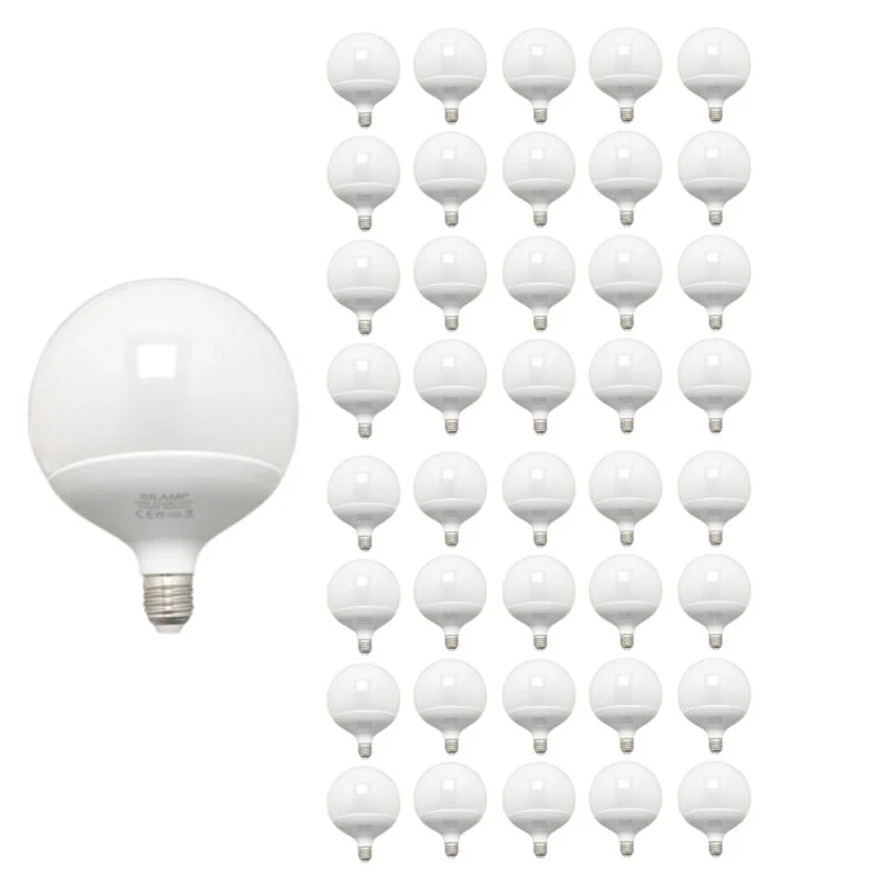 Ampoule LED E27 25W 220V G140 300° Globe - Pack de 40
