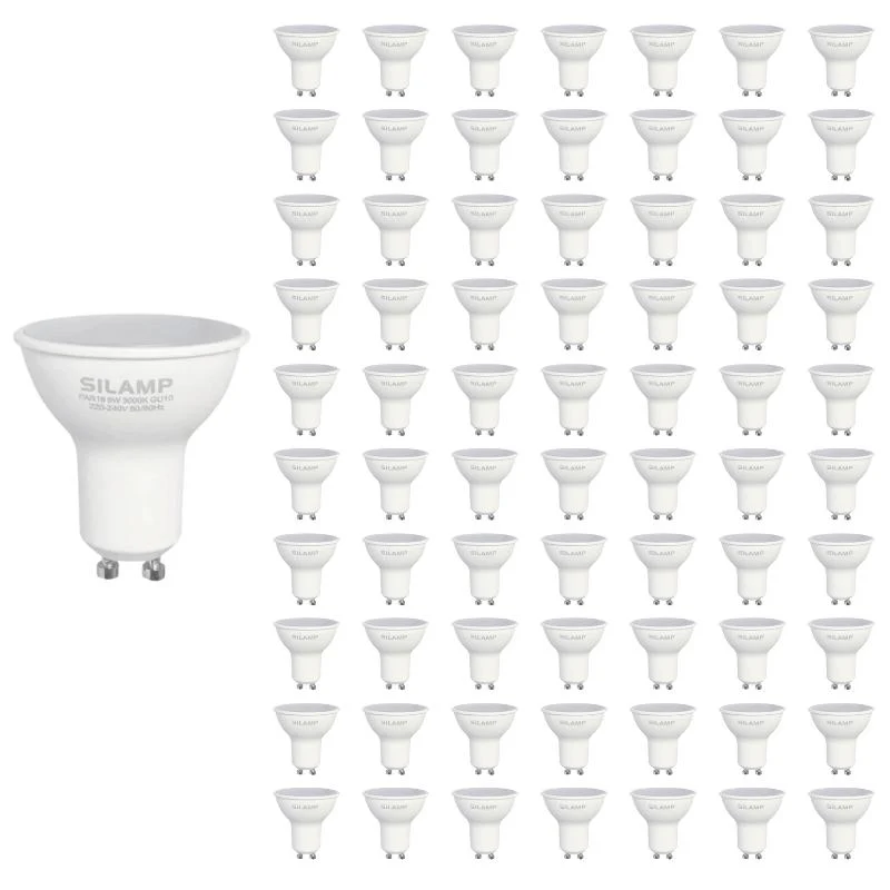 Ampoule LED GU10 6W 220V SMD2835 PAR16 10LED 100° - Pack de 100