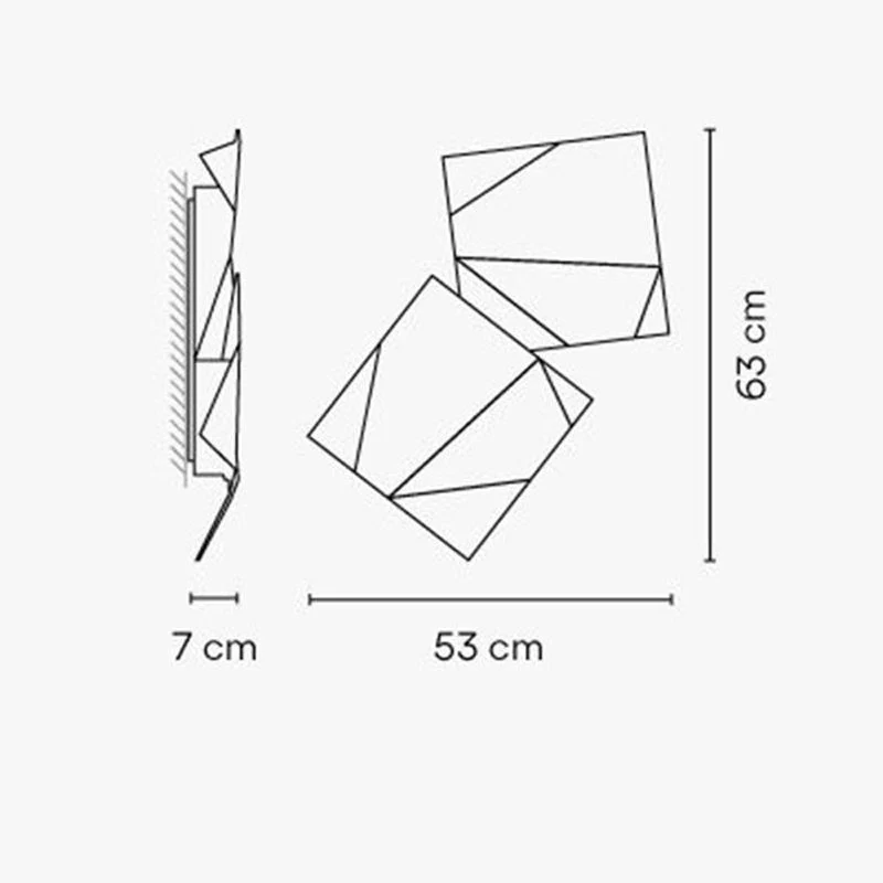 Vibia Origami 4504 Wall Lamp