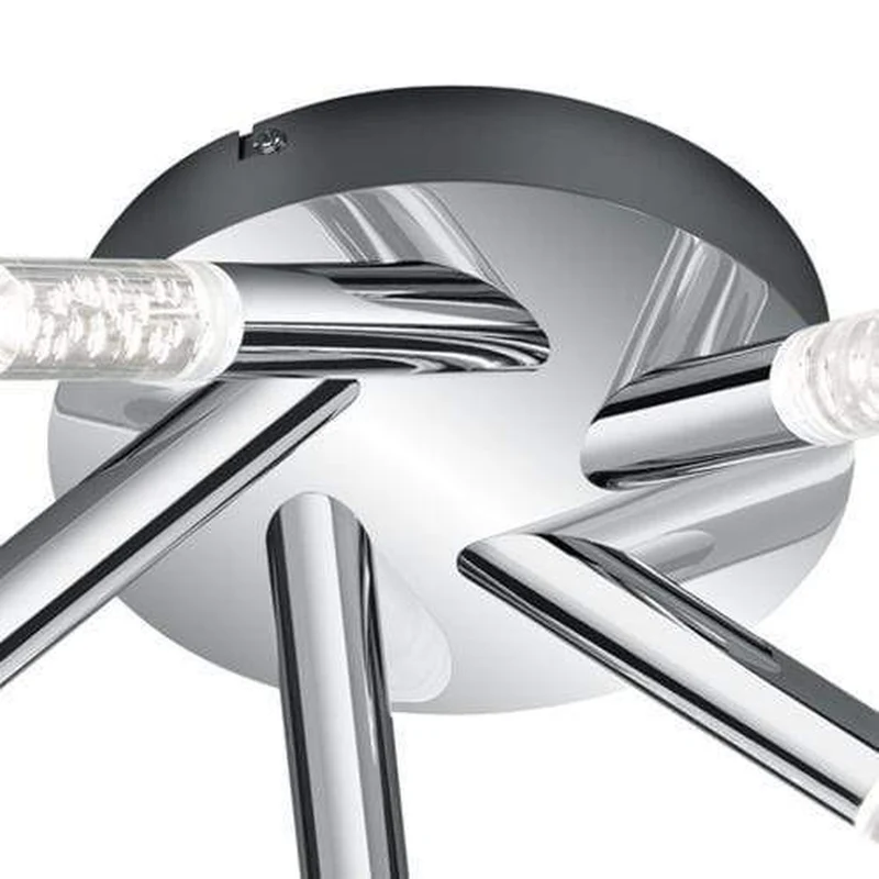 Plafonnier Chrome Led