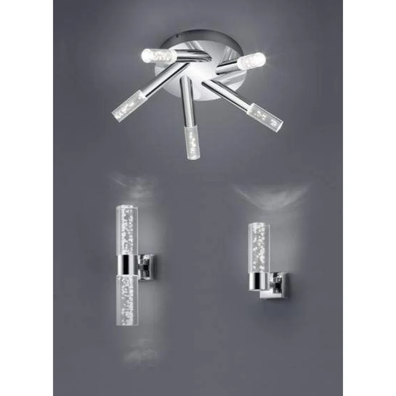 Plafonnier Chrome Led