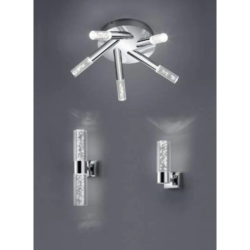 Plafonnier Chrome Led