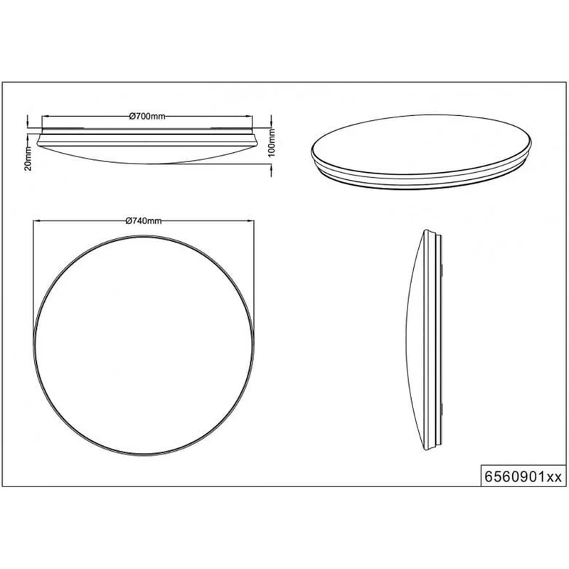 Plafonnier Lumineux Led