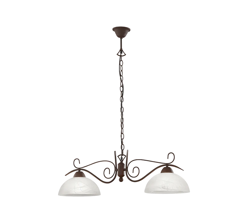 Suspension Couleur Rouille