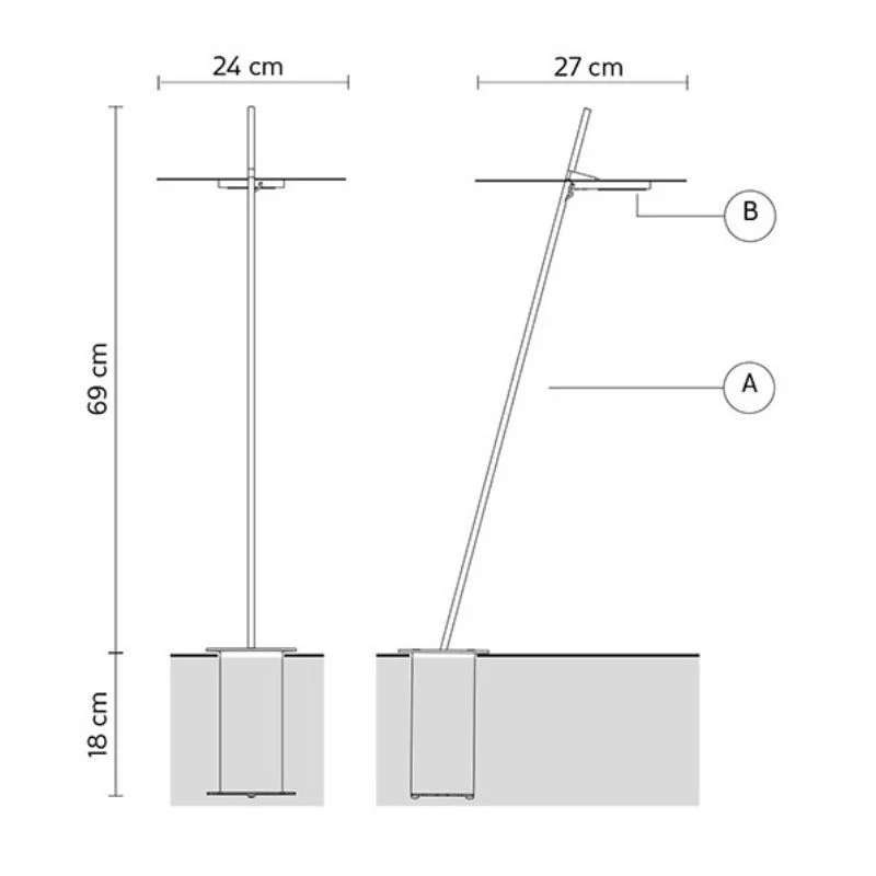 Karman Xana Outdoor Floor Lamp