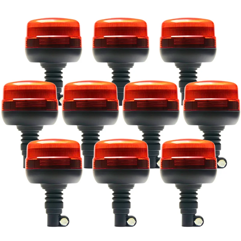 Lot de 10 gyrophares LED Torlok Flexi-DIN