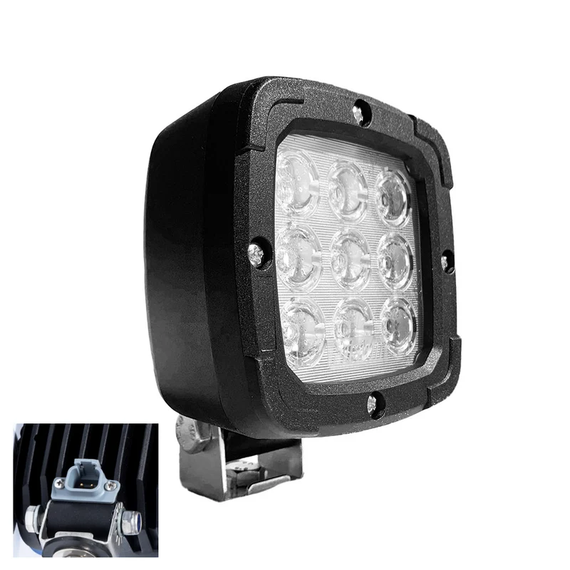 Lampes de travail LED Fristom Premium 1800 lumens avec prise de connecteur Deutsch DT