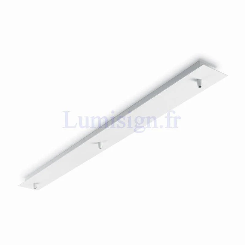 Pavillon trois suspensions blanc