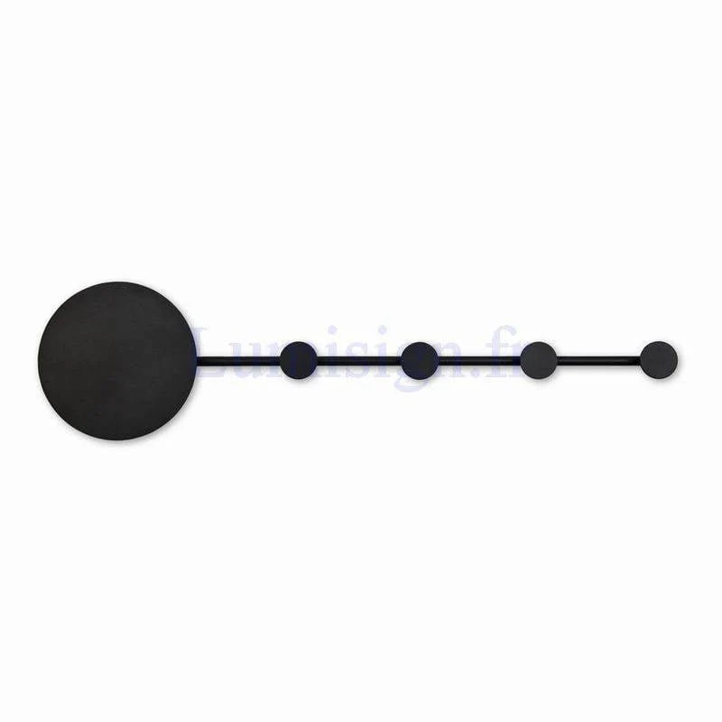 Applique porte manteau HAN noir