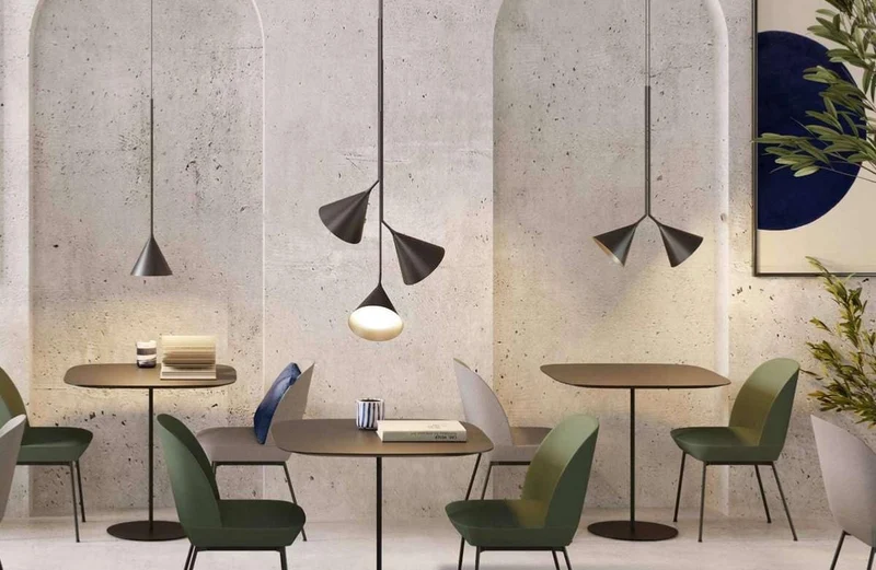 Suspension RUBI 1, 2 ou 3 lampes