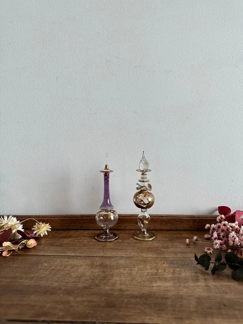 Fioles à parfum égyptiennes vintage