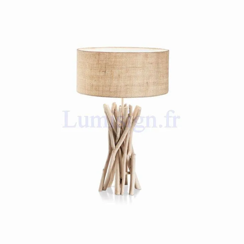 Lampe de table DRIFTWOOD bois naturel