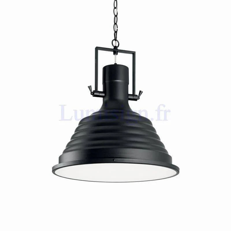 Suspension FISHERMAN noire : éclairez votre intérieur avec style