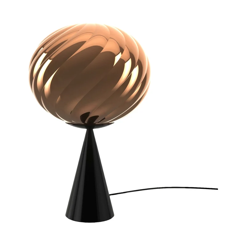 Tom Dixon Whirl Fat Cone Table Light