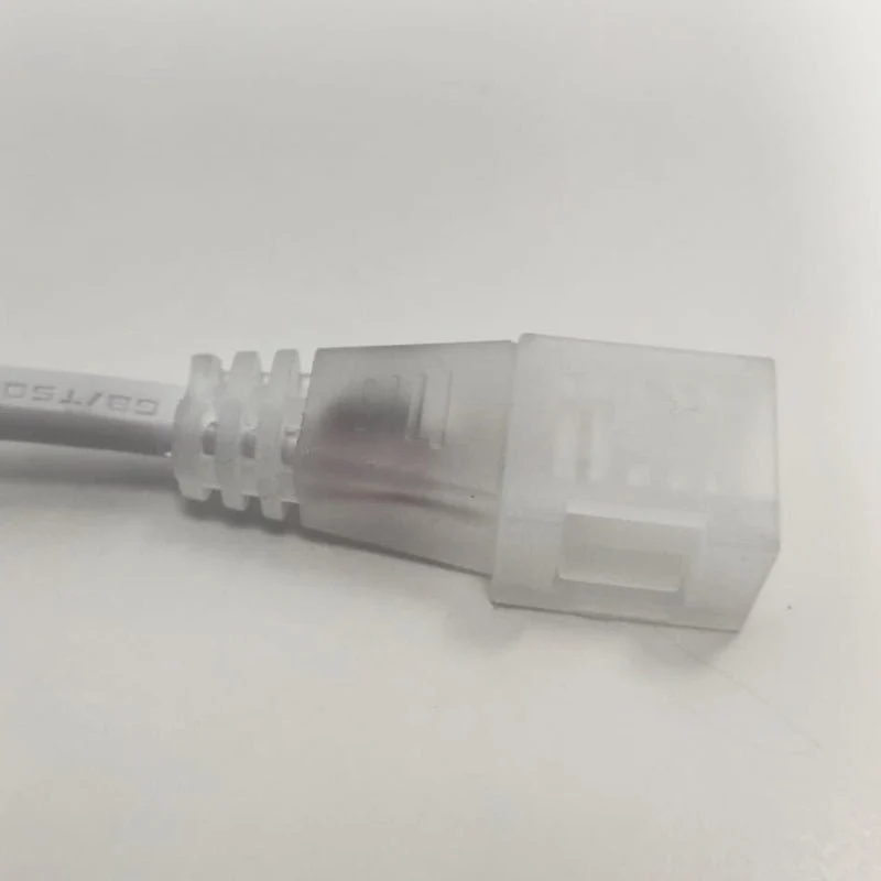Connecteur Électrique pour Ruban LED 24V/220V Silicone 10x10mm
