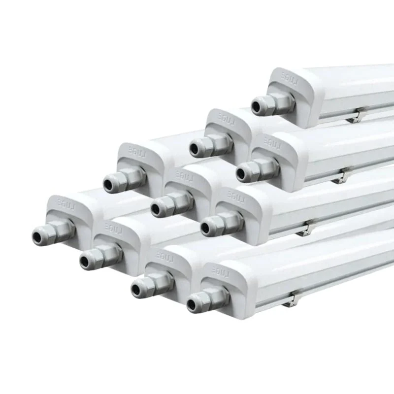 Réglette LED étanche 150cm 46.5W 120lm/W - Pack de 10