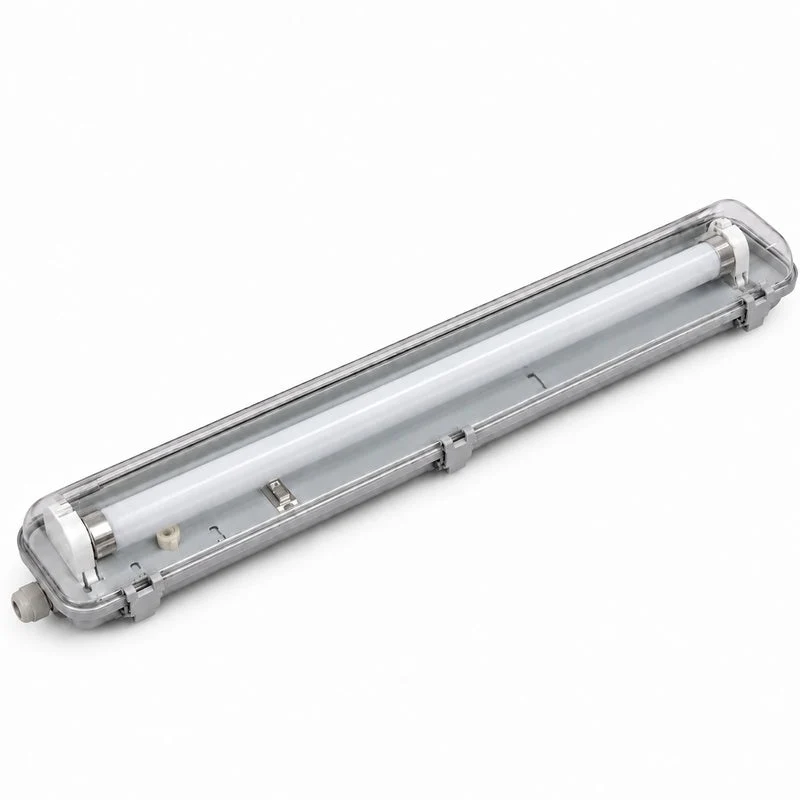 Kit de Réglette LED IP65 + Tube Néon LED 150cm T8 22W - Pack de 6