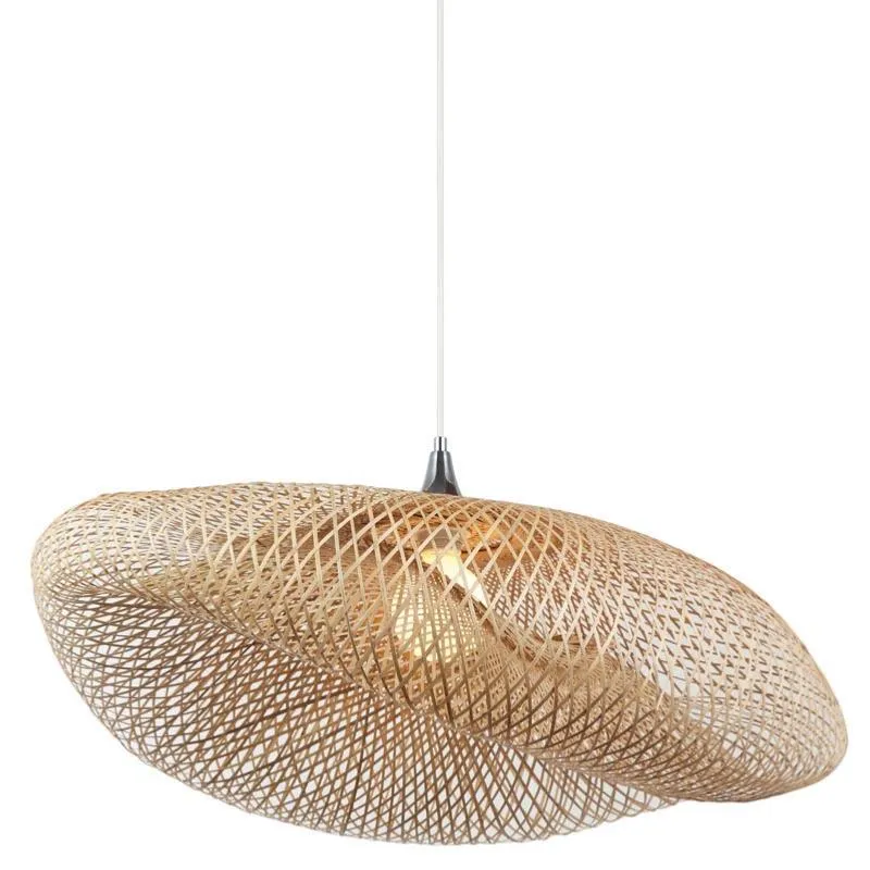 Suspension Zambelis réf 19103 bambou naturel