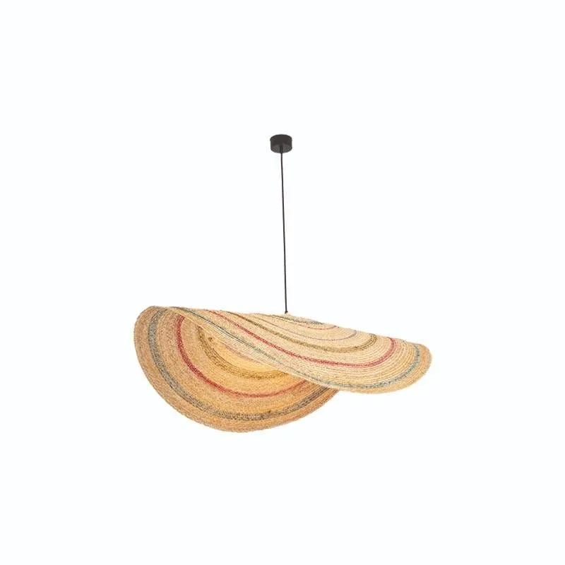 Suspension Zambelis BAMBOU réf 22169 diamètre 108 cm