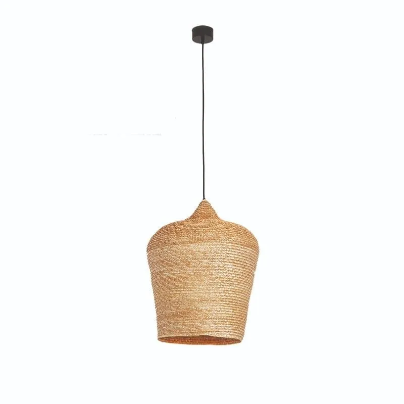 Suspension Zambelis BAMBOU réf 22162 diamètre 40 cm