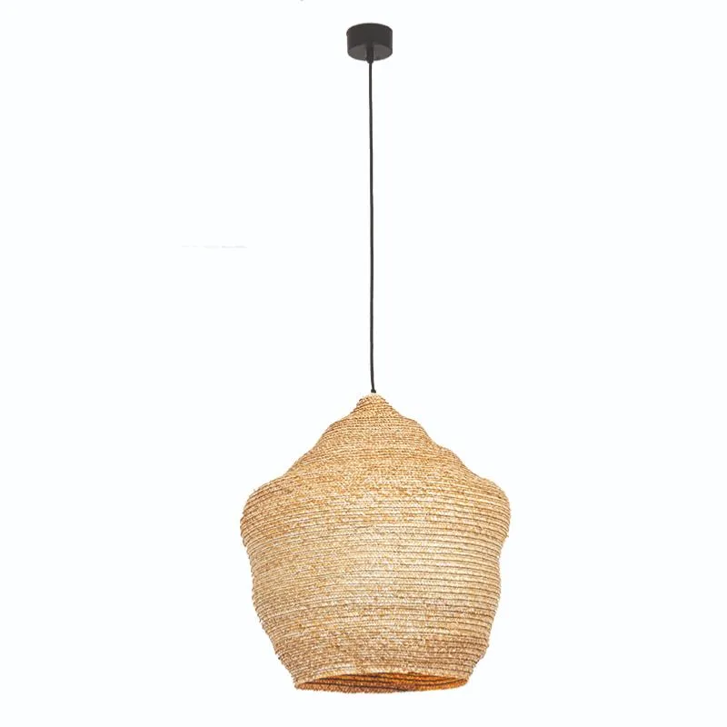 Suspension Zambelis BAMBOU réf 22161 diamètre 45 cm