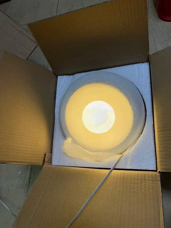 Plafonnier Blanc Rond