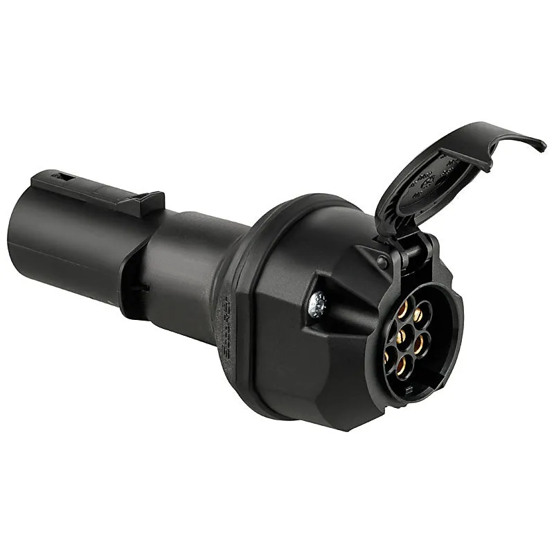 Réducteur de tension 24 V vers 12 V (Convertit une prise 24N à 7 pôles en une prise 12 V à 7 pôles)