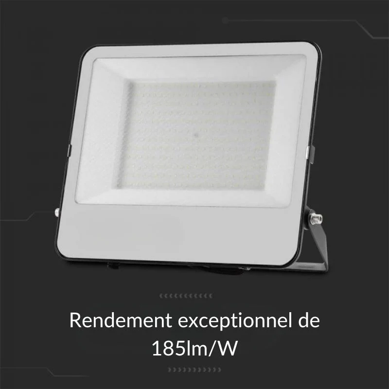 Projecteur LED Gris 200W 185lm/W