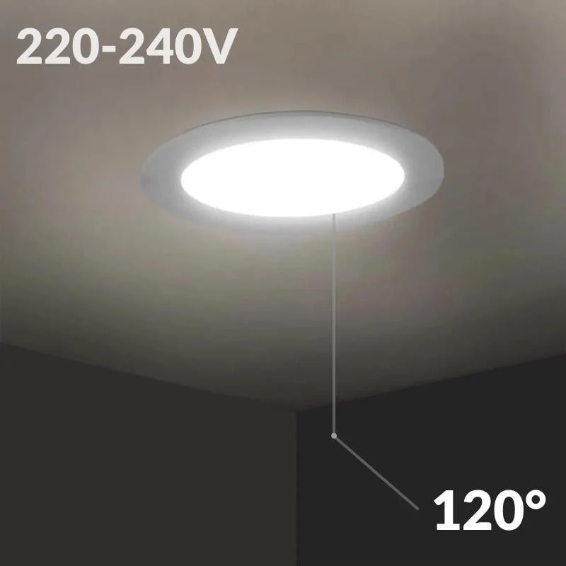 Spot LED Encastrable Rond BLANC 3W Transformateur Intégré