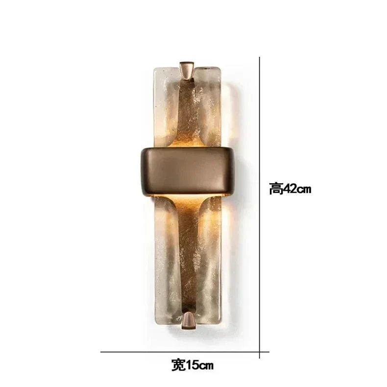 Lampe Murale Vintage Américaine Moderne – Applique Murale Rustique pour Salon, Chambre et Couloir