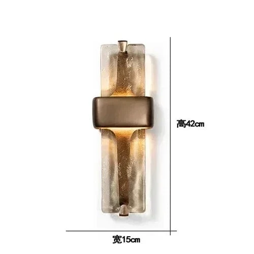 Lampe Murale Vintage Américaine Moderne – Applique Murale Rustique pour Salon, Chambre et Couloir