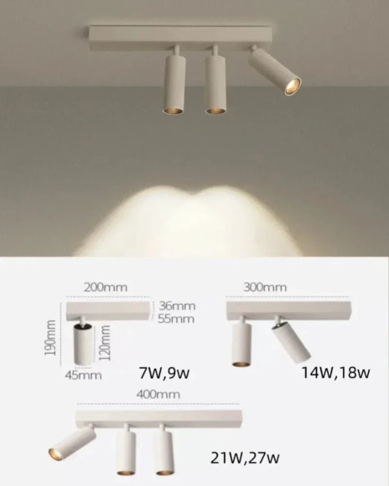 Applique Murale Spots Orientables