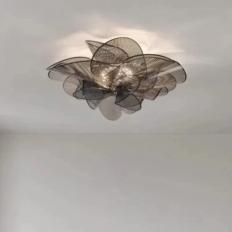 Nordic Classic Ceiling Lamp – Modern PVC LED Pendant Light for Bedroom & Dining Room
