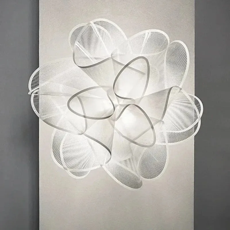 Nordic Classic Ceiling Lamp – Modern PVC LED Pendant Light for Bedroom & Dining Room