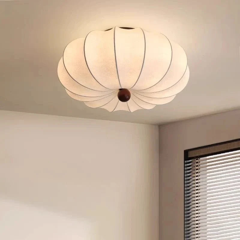 Plafonnier Blanc Nordique pour Salon