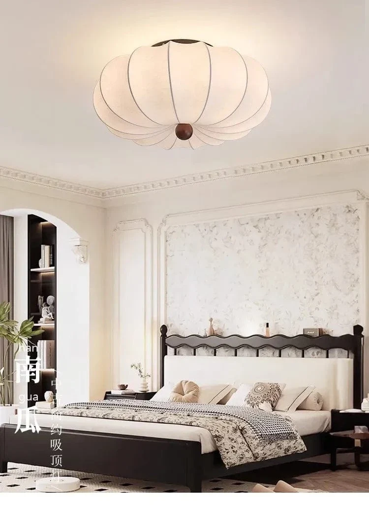 Plafonnier Blanc Nordique pour Salon
