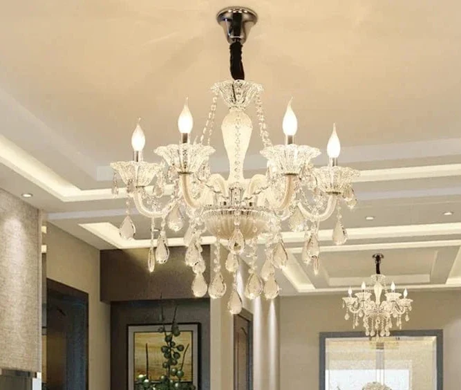 Lustre Cristal Table Salle A Manger