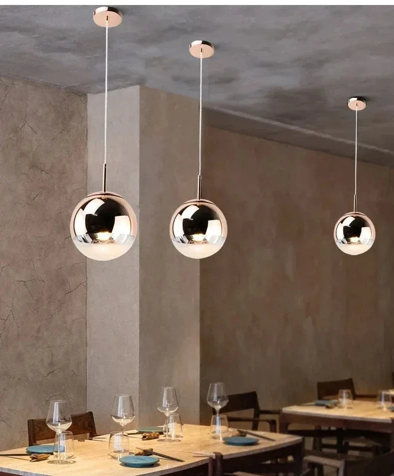 Suspension Bulles De Verre