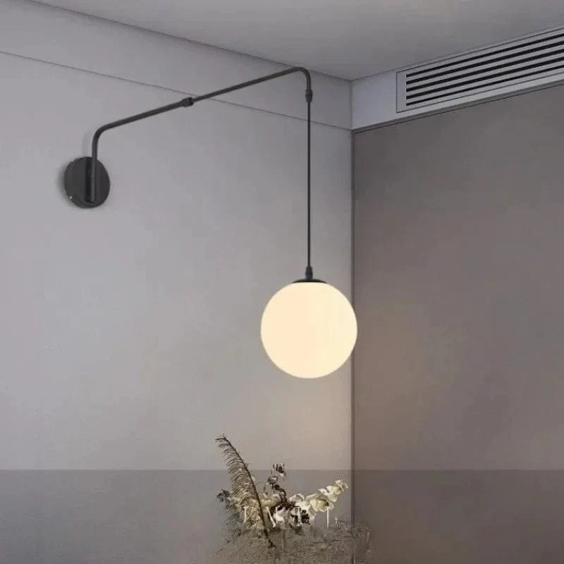 Suspension Globe Blanc