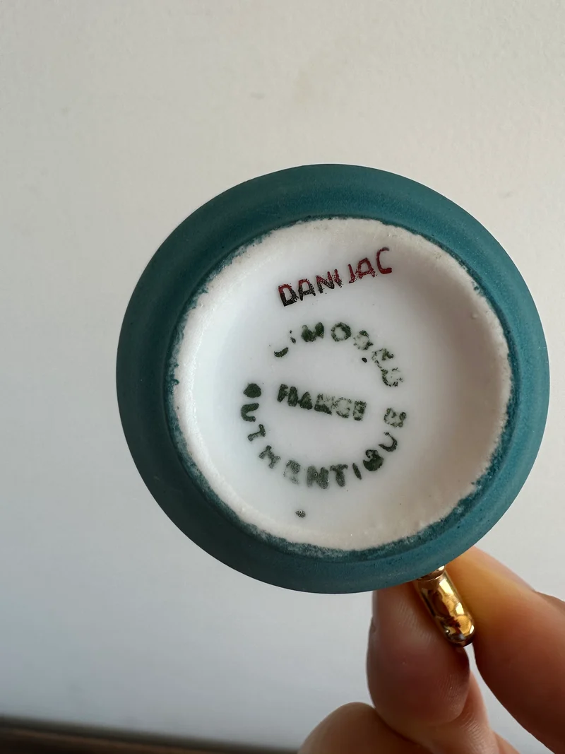 Tasses à café en porcelaine de Limoges par Danijac Paris