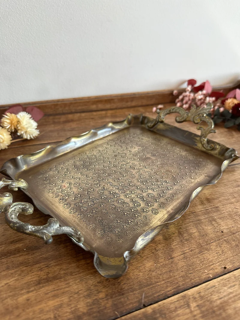 Plateau rectangulaire époque Napoléon III