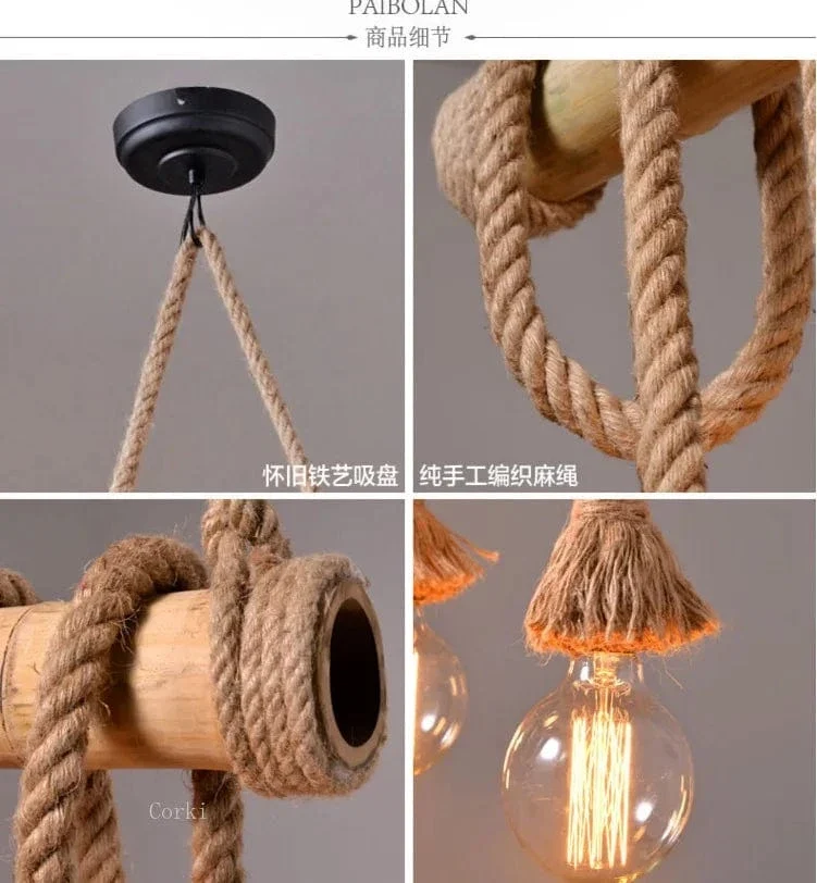 Luminaire Corde