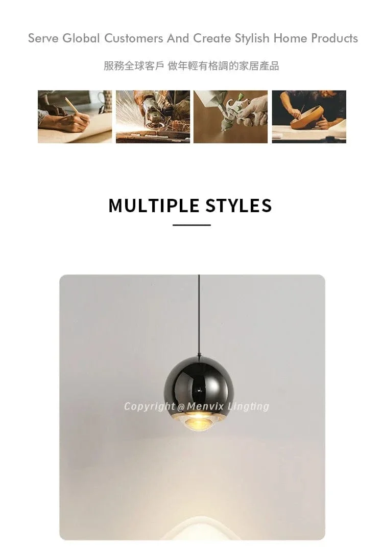 Suspension Boule Luminaire
