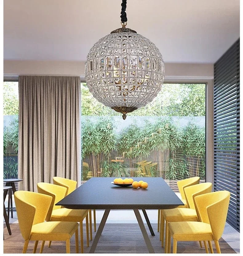 Suspension Boule de Verre